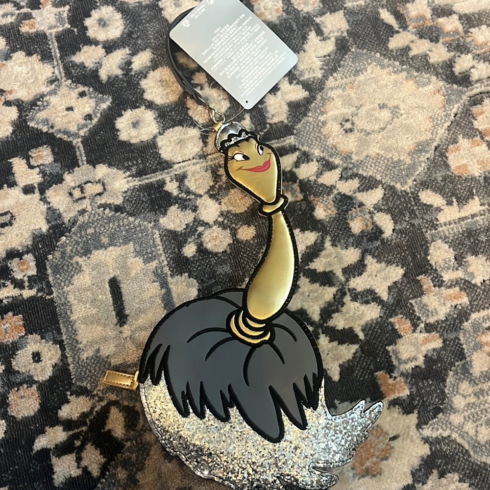 Disneys beauty and the beast plumette purse